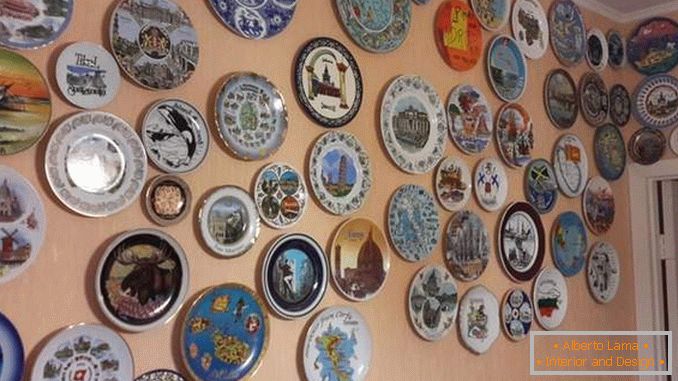 Dekor von Wänden mit eigenen Händen - Foto von dekorativen Platten
