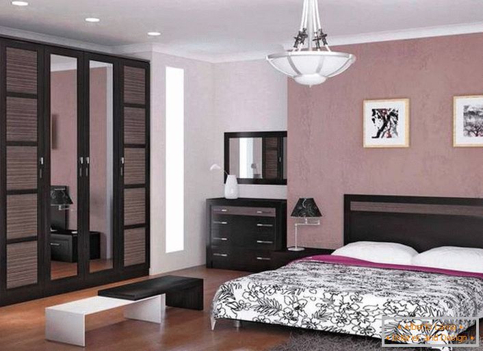 Moderner Stil im Interior Design - weiche, ruhige Farben in der Farbgebung von Wänden und Decken, funktionale, kontrastreiche Farbmöbel