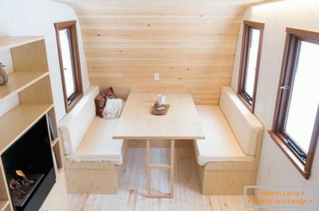 Komfortables Mini-Haus: ein Foto aus Ontario - Holzdekoration