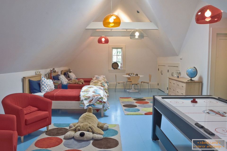 Dachboden für Kinder