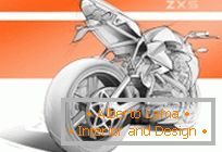 Потрясающий концепт спортивного Fahrradа Arac ZXS
