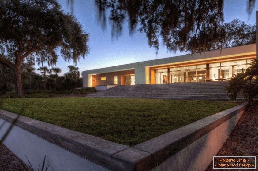 Architektur eines Landhauses in Florida
