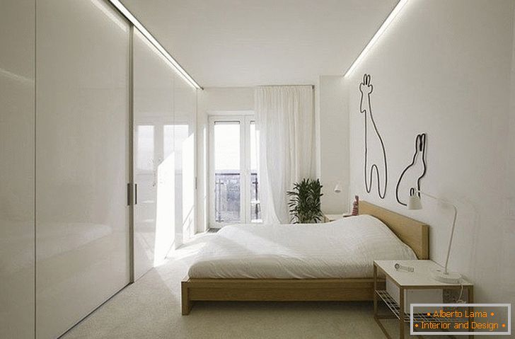 Ein minimalistisches Apartment in Moskau in all seiner Pracht