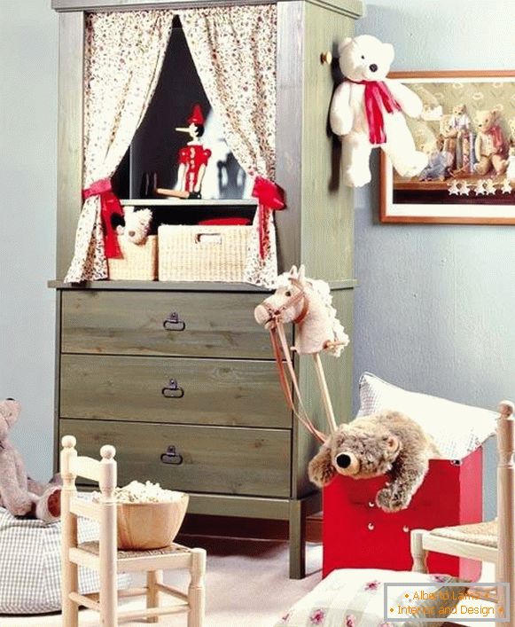 Die Verwendung von alten Möbeln im Kinderzimmer