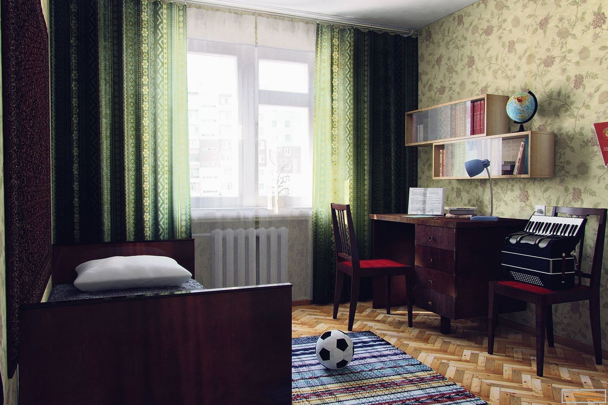 Das sowjetische Schlafzimmer