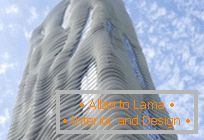 Современная архитектура: Самый красивый небоскрёб - Chicago Wolkenkratzer Aqua
