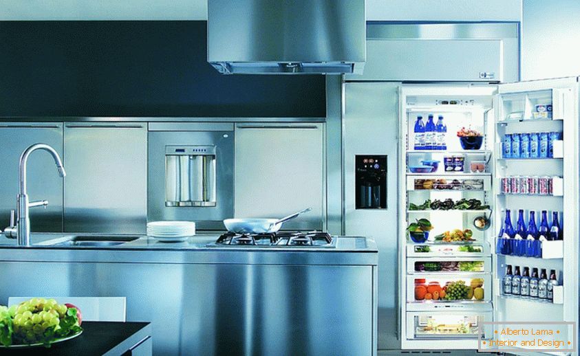 Kühlschrank überwacht den Zustand der Frische