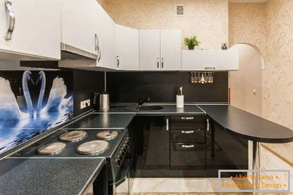 moderne Küchen mit Bartheke, Foto 10