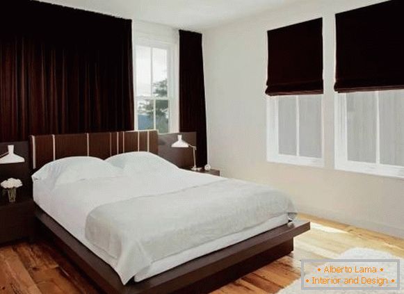 Design-Vorhänge für das Schlafzimmer - Foto-Mode-Neuheiten aus Samt
