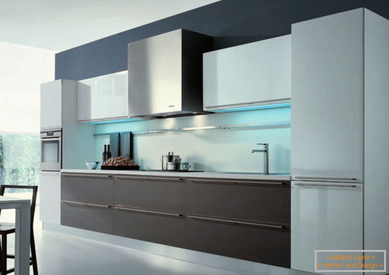 Küche-modular-in-modern-Stil