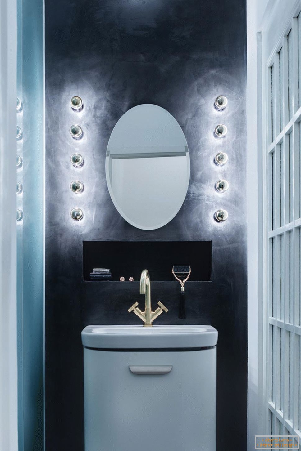 Modernes Design einer kleinen Wohnung - Badezimmerdesign