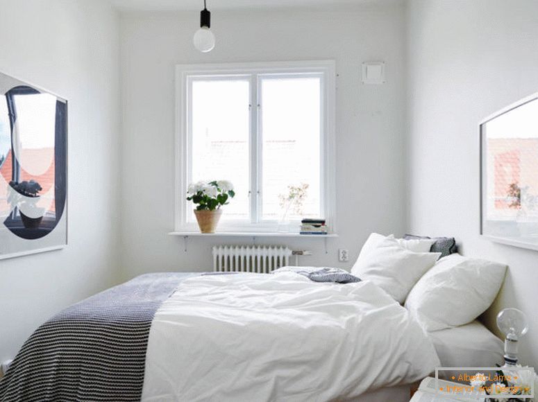 interessantes Schlafzimmer im skandinavischen Stil17