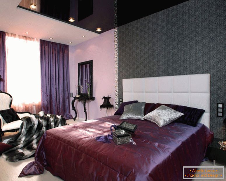 Design Schlafzimmer-in-Violett-Töne19