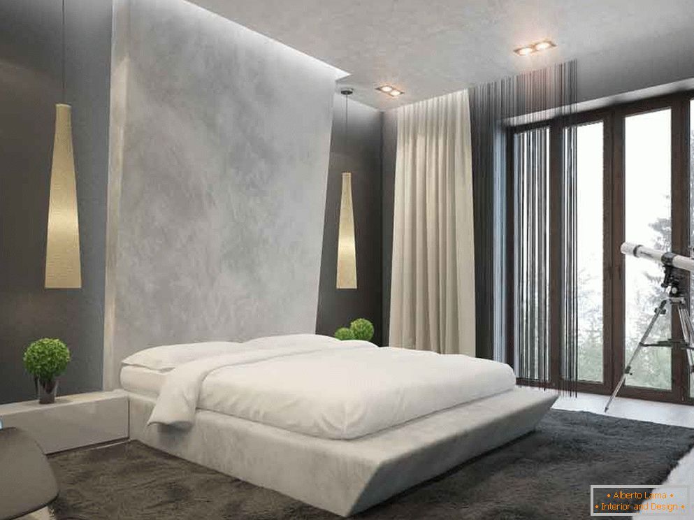 Schlafzimmer im stil des minimalismus - 70 fotos des