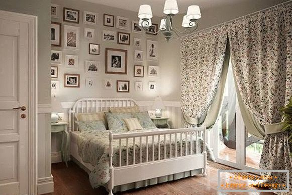 Was kann das Dekor für ein Schlafzimmer im provenzalischen Stil sein?