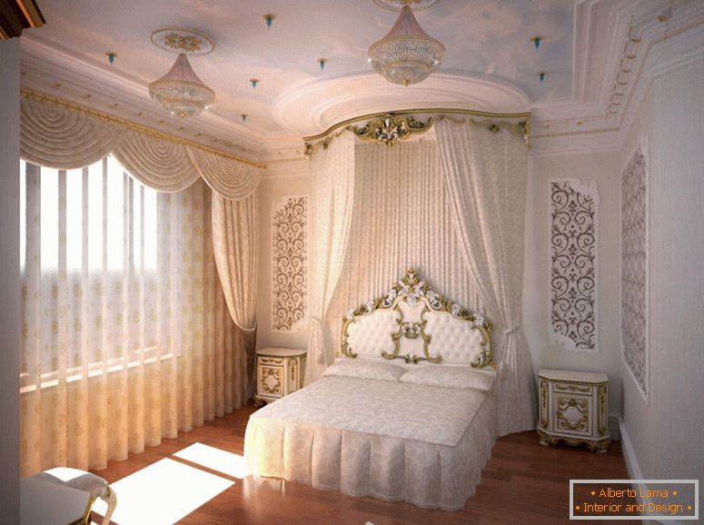 Design-Schlafzimmer-in-Stil-Barock