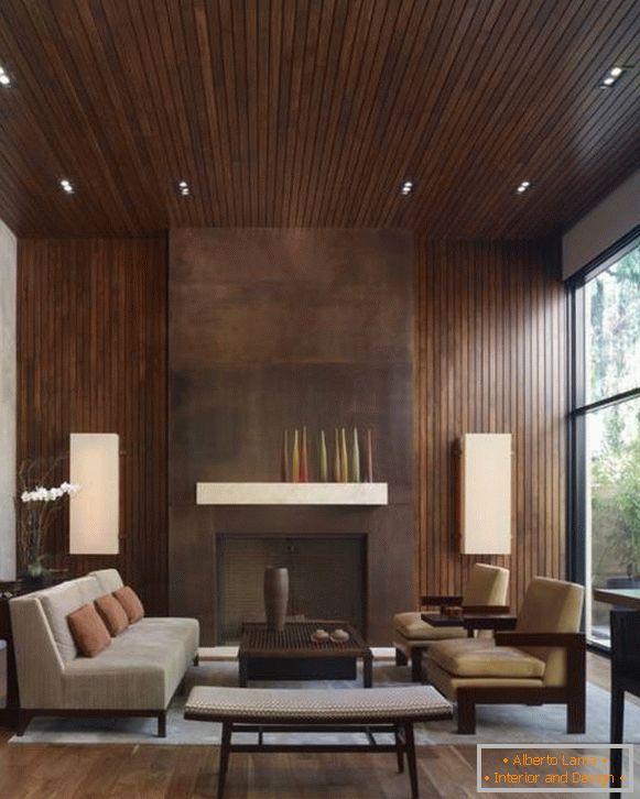 Holz-Design-Wohnzimmer