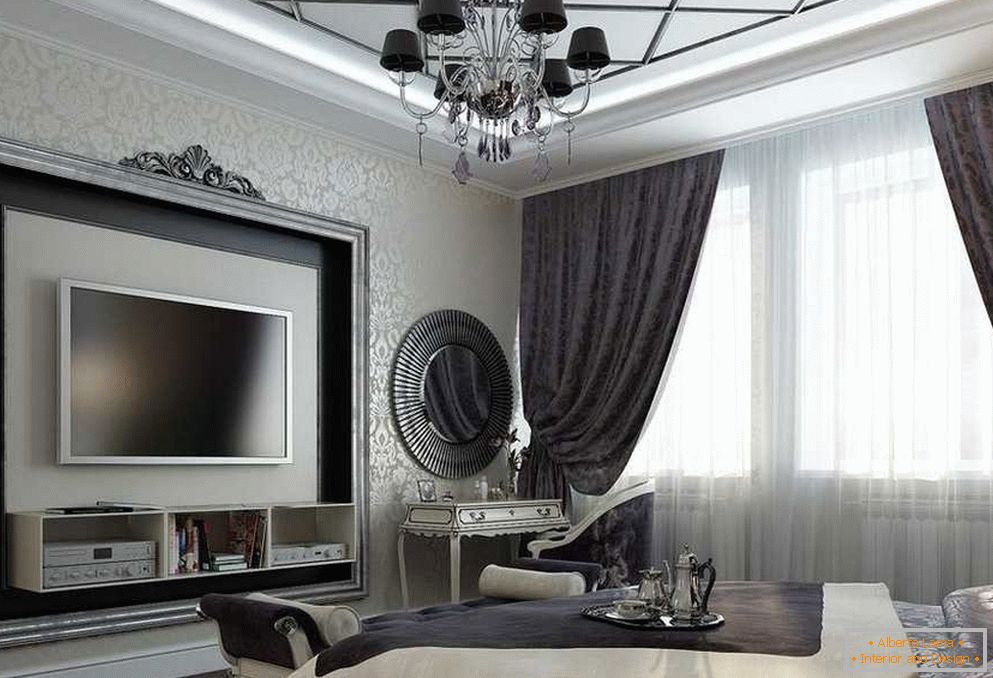 Schlafzimmer im Art-Deco-Stil
