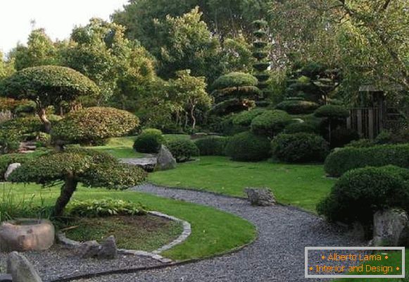 Landschaftsdesign im japanischen Stil Foto, Foto 31