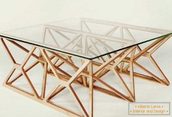 Tisch aus Sperrholz, Foto 30