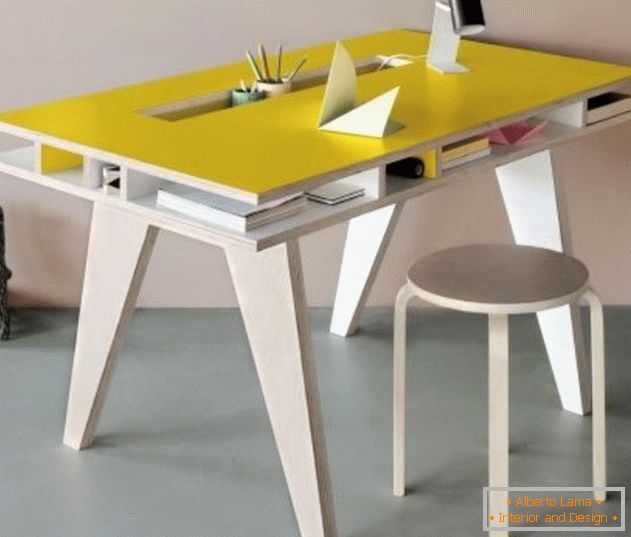 Tisch mit Sperrholz eigenen Händen, Foto 4