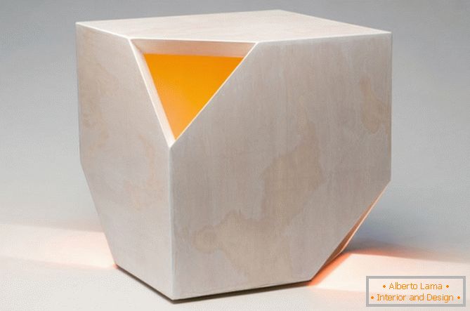 Nugget Hohllichttisch von HUXHUX Design
