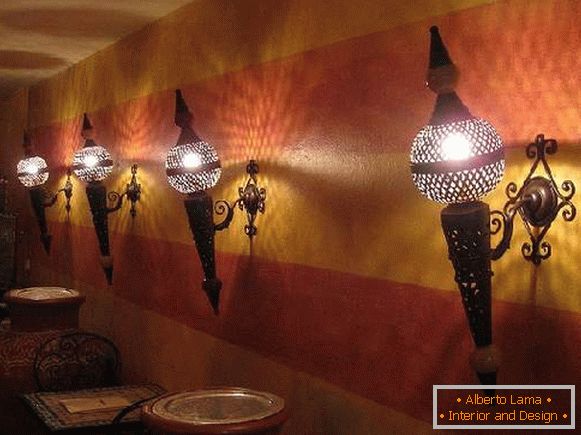 Wandlampe im orientalischen Stil, Foto 16