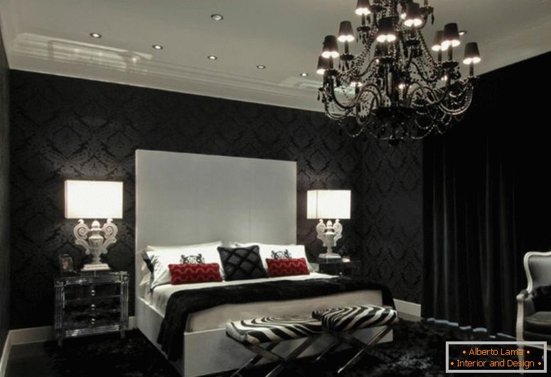 schwarz-gorgeous-gothic-schlafzimmer-ideen