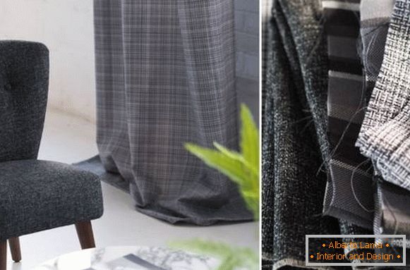 Tweed für Möbelpolster und Vorhänge - Herbsttrends 2015