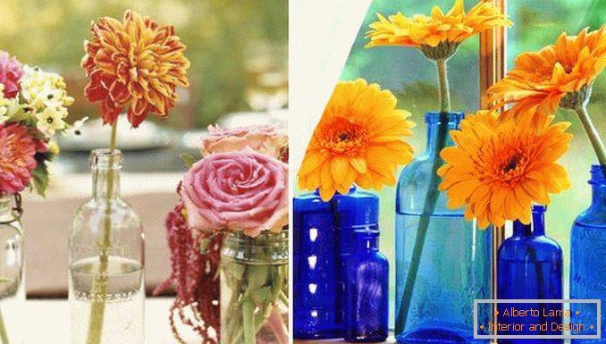 Jede Blume hat ihre eigene Vase