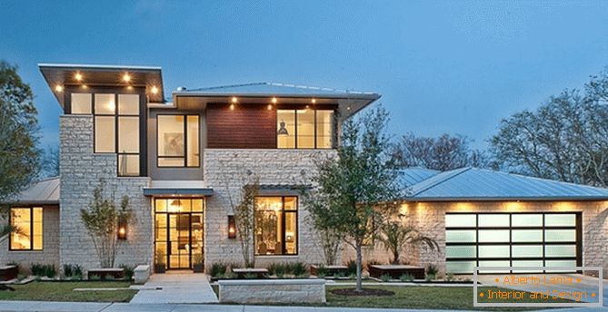 Ein gemütliches Luxushaus in Texas von Cornerstone Architects