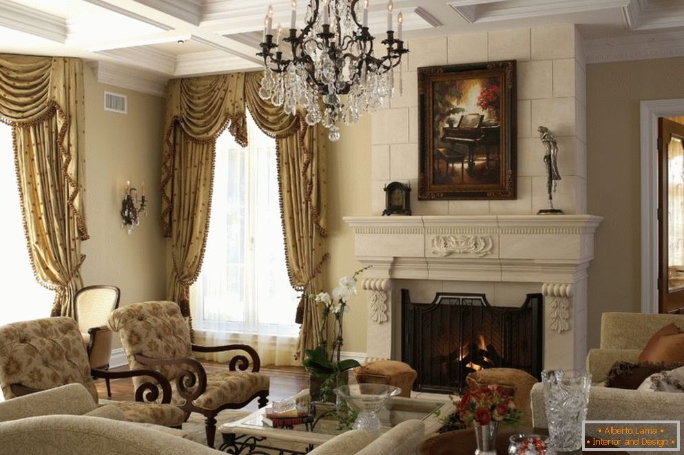 Helle Möbel im viktorianischen Stil