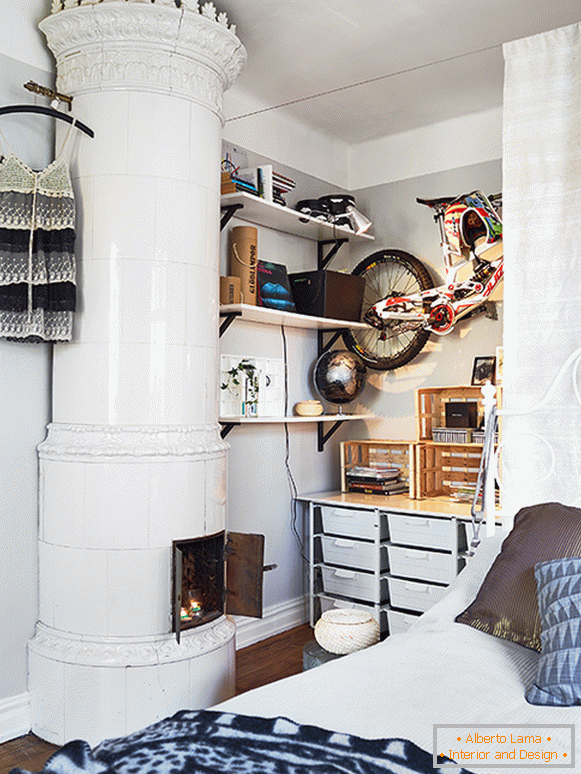 Vintage-Stil in einer gemütlichen Zwei-Zimmer-Wohnung