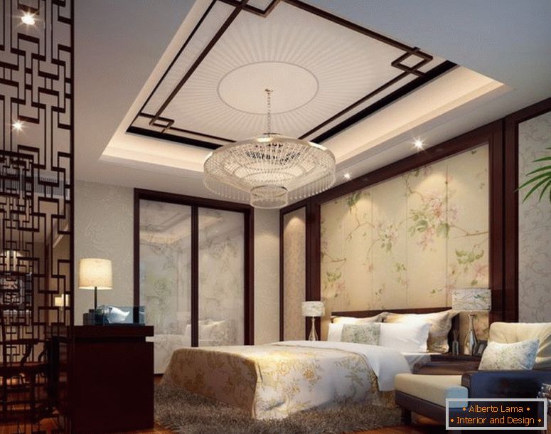 Interior-Design-Schlafzimmer-chinesischen Stil