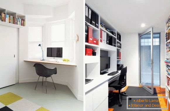 Wie man ein Home-Office ausstattet: Möbel, Schränke, Regale