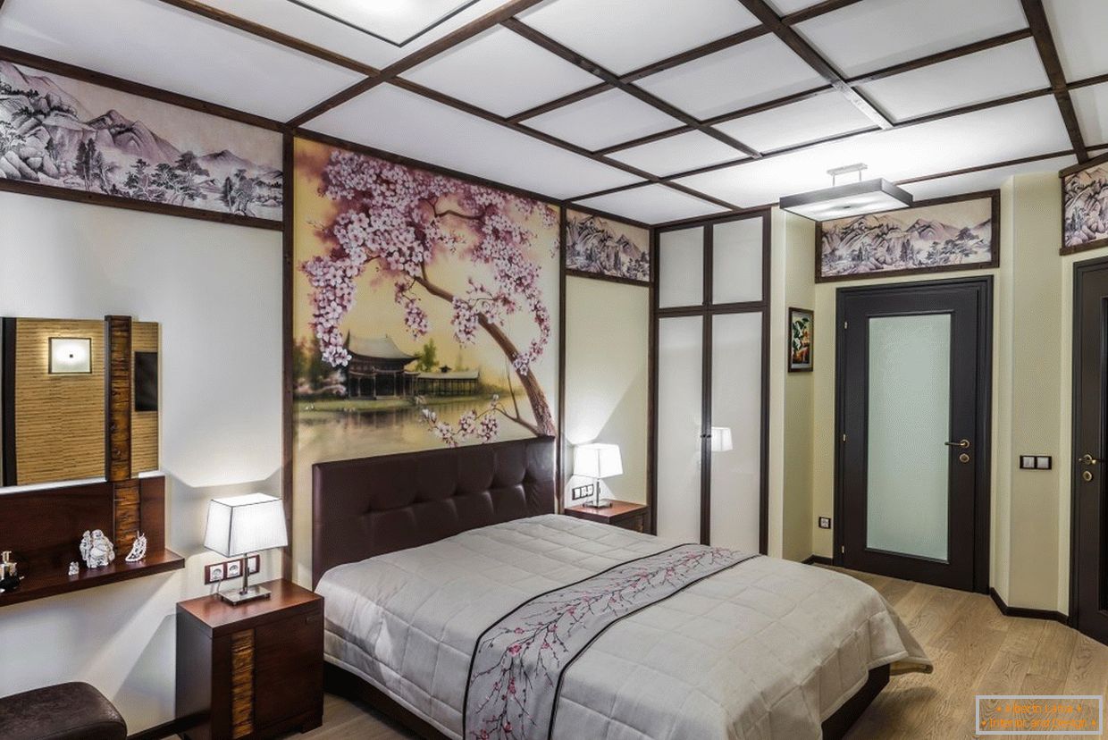 Schlafzimmer Innenraum в японском стиле