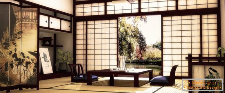 japanisch-Stil-Interieur-Design