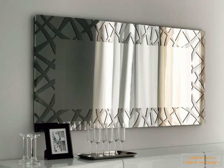 Spiegelplatte an der wand - 55 ideenfotos im innenraum