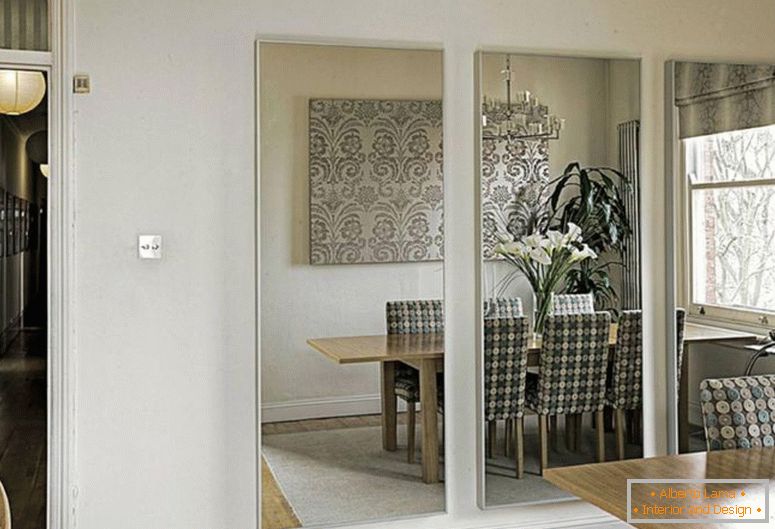 Spiegelplatte an der wand - 55 ideenfotos im innenraum